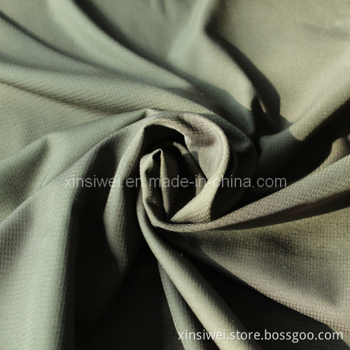 300t Check Pongee Fabric
